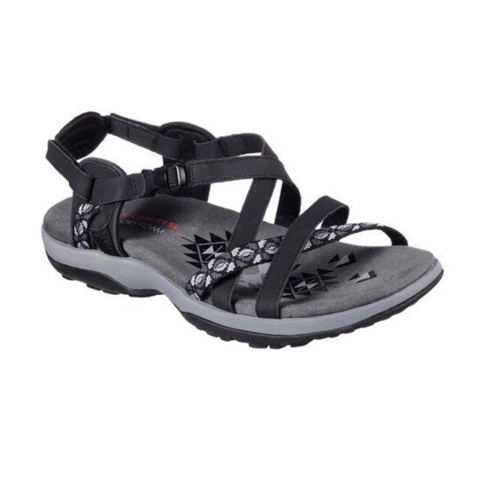 Sketchers reggae slim vacay memory foam sandals